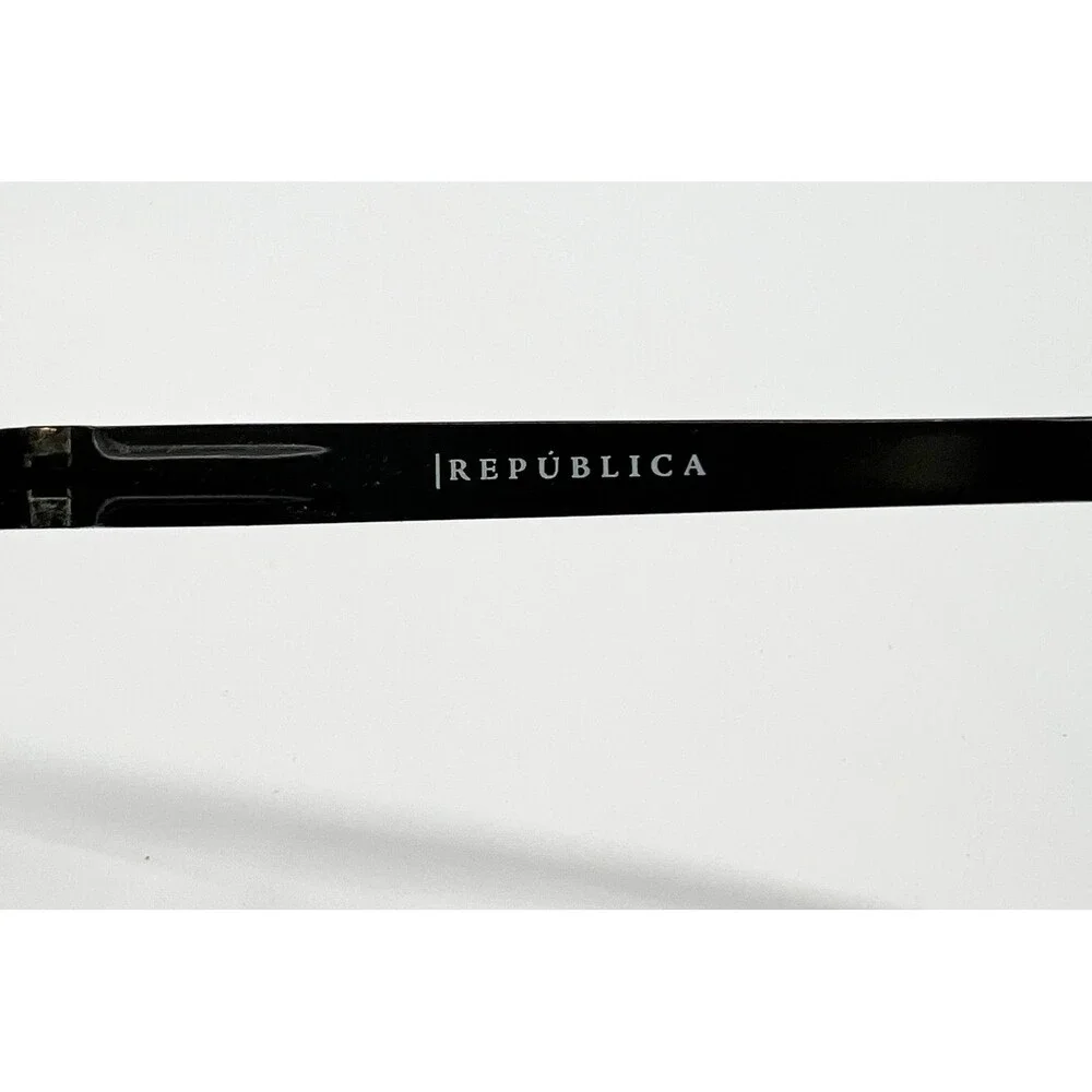 Republica Eyeglasses Mens Black Bedford Full Rim Frame 58-17-150 BK